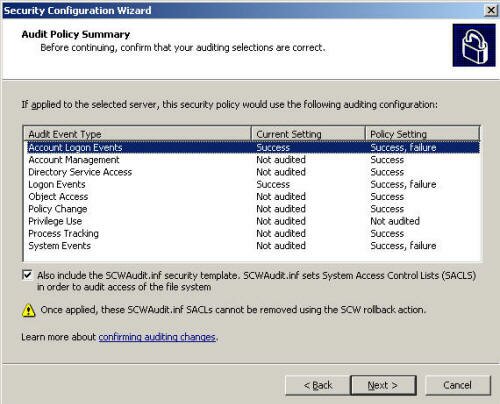 Security Configuration Wizard for Exchange Server 2007 Part II 16 small