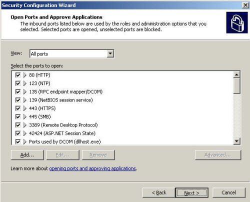 Security Configuration Wizard for Exchange Server 2007 Part II 10 small