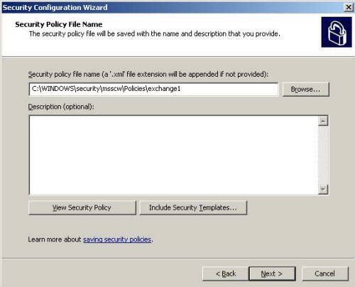 Security Configuration Wizard for Exchange Server 2007 Part II 21 small