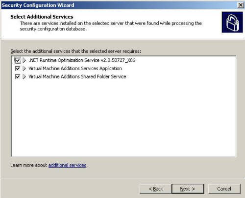 Security Configuration Wizard for Exchange Server 2007 Part II 6 small