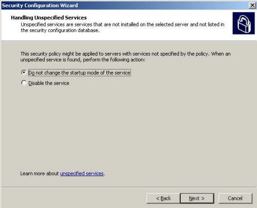 Security Configuration Wizard for Exchange Server 2007 Part II 7 small