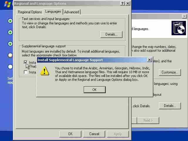 windows xp sp3 i386 lang folder