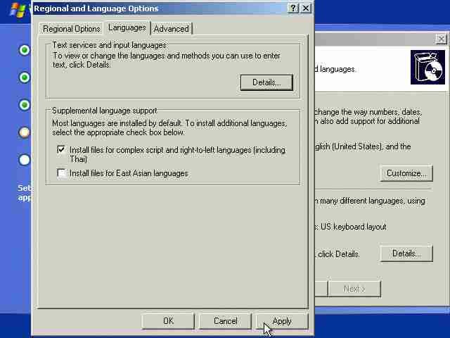 Thai Language Pack Windows Xp English